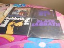 (4) Black Sabbath Lp's Vol. 4, Sabotage, L.E. Clear Vinyl & Master Of Reality