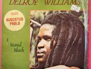 Delroy Williams ‎– 'I Stand Black' LP 1984 Canada Shanachie Records Reggae VG  x