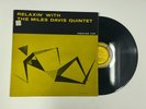 MILES DAVIS QUINTET Relaxin' With LP Prestige 7129 1958 50th NYC RVG DG MONO VG+