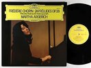 Martha Argerich - Chopin 24 Preludes LP - DGG Germany 2530 721 NM