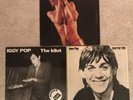3 LPs Iggy Pop Iggy & the Stooges The Idiot Lust For Life, hier mehr Vinyl