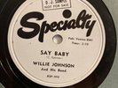BLUES 78 WILLIE JOHNSON 
