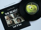 THE BEATLES LET IT BE 7 INCH VINYL GREEN APPLE UK RARE GET BACK SESSIONS