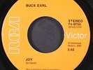 BUCK EARL: joy / i guess the lord must be in new york city RCA 7