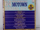 THE GREATEST MOTOWN 64 ORIGINAL HITS various artists 4 X Vinyl LP BOX SET EX/G+