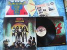 1977   orig KISS - LOVE GUN LP + GUN INSERT + BANG  PAPER +ARMY MERCH ORDER FORM