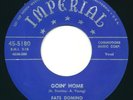 FATS DOMINO - Goin' Home - IMPERIAL - Classic NOLA Blues R&B 45