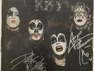 Kiss - Debut (cover only) signed by Ace and Peter 