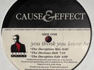 SEALED - Cause & Effect - You Think You Know Her - Exile - RARE FREESTYLE 12