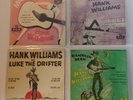 4 Hank Williams MGM Picture Sleeve & 45 rpm EP Records