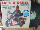 the Crystals He's a Rebel Sundazed reissue mint minus Wrecking Crew Phil Spector