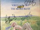 Autographed The Moody Blues-Voices In The Sky (Record, R-153900A)