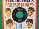 THE BEATLES US 45 VEE JAY VJ 581 Please Please Me w/ Xmas Picture Sleeve