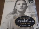 Taylor Swift Reputation Picture Disc 2 LP Vinyl 2017 Stadium Tour London Patch