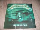 METALLICA RARE LP RIDE THE LIGHTNING EXCELLENT ETAT