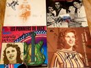 4 Autographed Wanda Jackson LPs All VG+ Imports From Germany Czechoslovakia