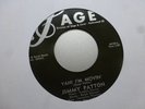 JIMMY PATTON YAH  I'M MOVIN' C/W LOVE COME BACK TO ME 1958 SAGE 45-261  EX