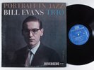 BILL EVANS TRIO Portrait In Jazz RIVERSIDE LP VG+ mono l