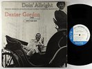 Dexter Gordon - Doin' Alright LP - Blue Note - BST 84077 Stereo RVG Ear NY USA