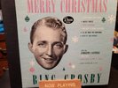 BING CROSBY MERRY CHRISTMAS 78 RPM 4 RECORDS DECCA A-550 OG package VG