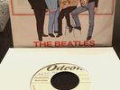 Beatles Single vinyl 7 Weissmuster Promo I feel fine/ She s a woman Odeon Pop 45