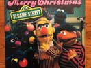 Merry Christmas From Sesame Street LP 1975 Press Bert Ernie Grover Big Bird