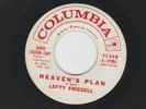 DOOWOP TEEN XO 45 - LEFTY FRIZZELL - HEAVEN'S PLAN  - HEAR  1961  DJ COLUMBIA