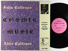 John & Alice Coltrane - Cosmic Music LP - Rare Private Free Jazz VG+