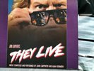 BO de They live de John Carpenter en disque vinyle original 33t