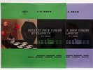 BARCHET VEYRON-LACROIX – BACH violin & harpsichord ERATO LDE 3169/70 2xLPs EX++