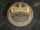 Tin Pan Paraders Fred Hall Supertone 9616 Harmonica Harry Jazz 78 E-