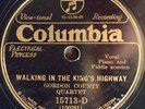 GORDON COUNTY QUARTET - Columbia 15713-D; 1930; pre-war country 78, E to E+.