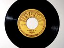 SUN 225 Slim Rhodes 45 rpm Record The House of Sin