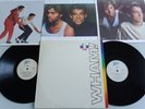 ORIGINAL WHAM THE FINAL 2X GREEK VINYL LP GEORGE MICHAEL HYPE PROMO STICKER