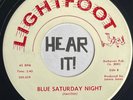 Hot Girl Rockabilly Rocker 45 BELLA LEE Two Timin' Man / Blue Saturday LIGHTFOOT