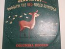 Rudolph The Red-nosed Reindeer Gene Autry 78 Rpm Record Christmas