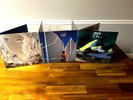 YES LOT/3 RELAYER+GOING FOR THE ONE+DRAMA VG+ VINYL LPS SEE ALL (6) SIDES VG+