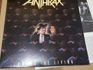anthrax-among the living vinyl A-1 B-1  FIRST PRESS EXCELLENT