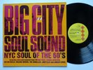 BIG CITY SOUL SOUND - EX/EX Cond Kent LP (1986) Bessie Banks/Baby Washington
