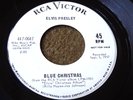 Elvis Presley - Blue Christmas / Santa Claus Is Coming to Town PROMO 45 rpm