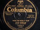 Hugh Cross & Riley Puckett COLUMBIA 1526 E 