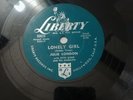 78 RPM JULIE LONDON LP Lonely Girl / September In The Rain FAIR +