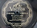 78 Rpm Prewar Country Jimmie Rodgers My Little Lady E Condition