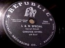 Christine Kittrell - VG+ SHELLAC & GREAT AUDIO - L & N Special / Help You Baby