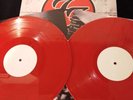 FOO FIGHTERS - GREATEST HITS - DOUBLE RED VINYL LP  PLAIN WHITE LABEL PROMO TEST