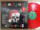 PUNK ROCK CHRISTMAS RED VINYL - VARIOUS - Cleopatra Records 1st press PUNK LP