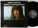 Jane Birkin & Serge Gainsbourg - S/T LP - Fontana France Black Label