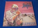 DEATH / Leprosy  GATEFOLD COMBAT OG USA 1st PRESS LP 1988 DEATH METAL