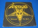 VENOM / Welcome To Hell  COMBAT OG USA 1st PRESS LP 1985 BLACK METAL