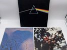 Vintage PINK FLOYD Dark Side of The Moon / Meddle / Obscured By Clouds Vinyl LPs
